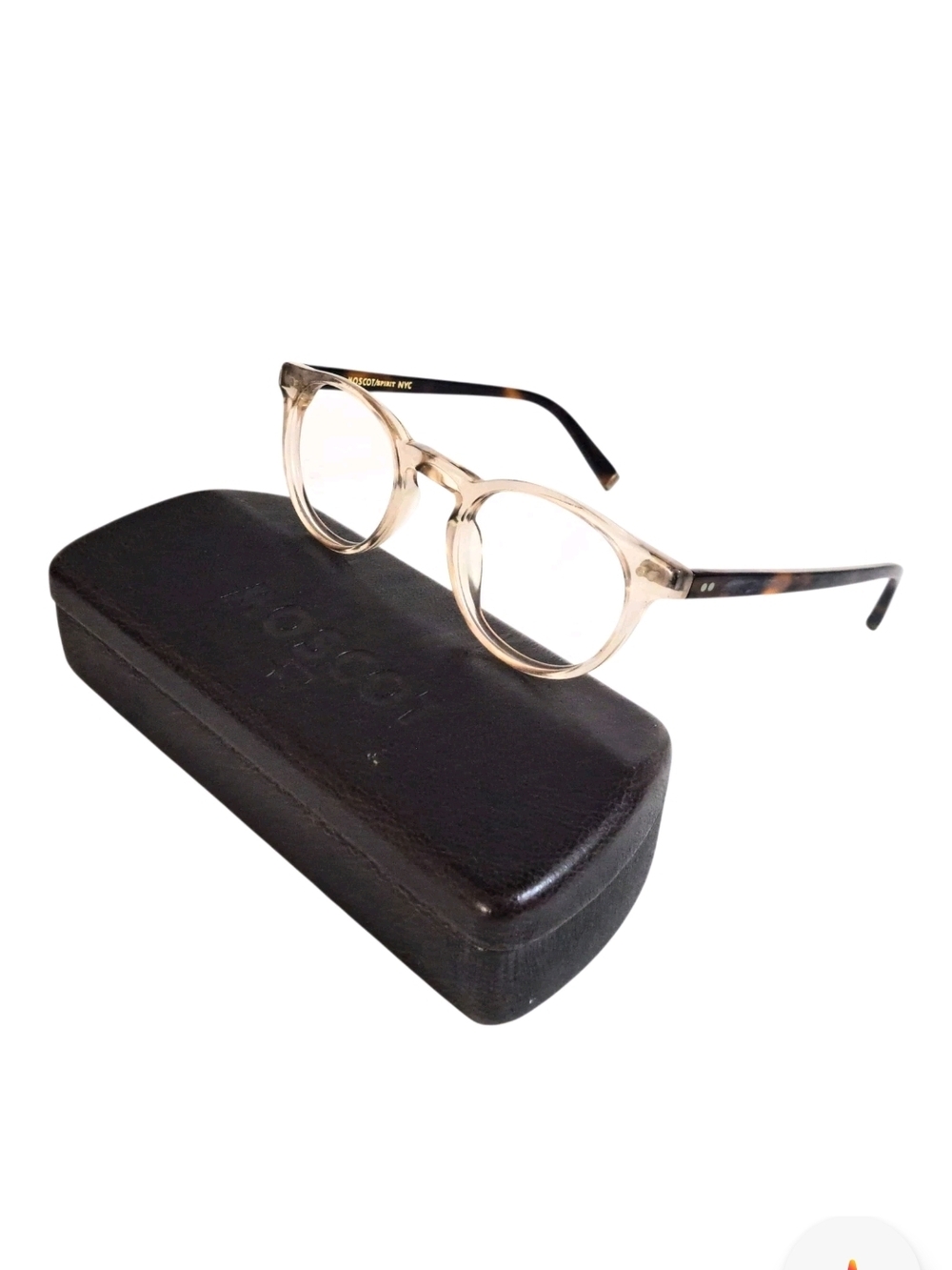 MOSCOT FRANKIE Eyeglasses Mist/Tortoise Unisex